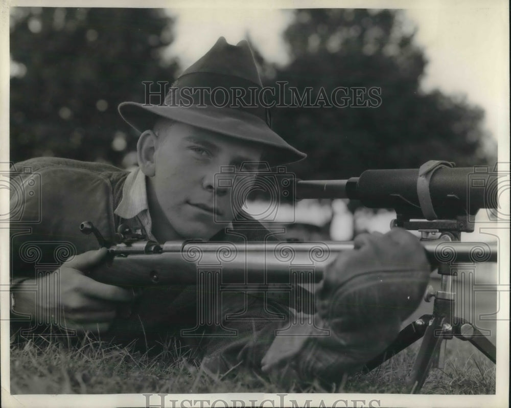 1938 Blaine Ulmer Webster Groves Missouri Gun Champion - Historic Images