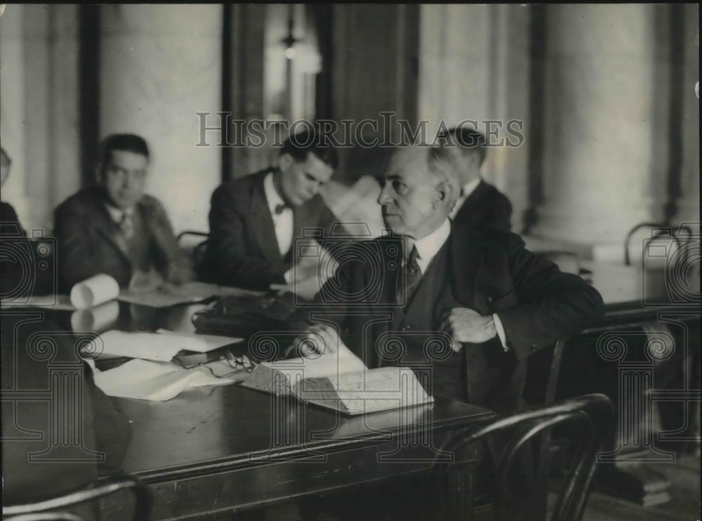 1924 Press Photo Edward C. Finney Furst asst Sec if Rep Interior - Historic Images