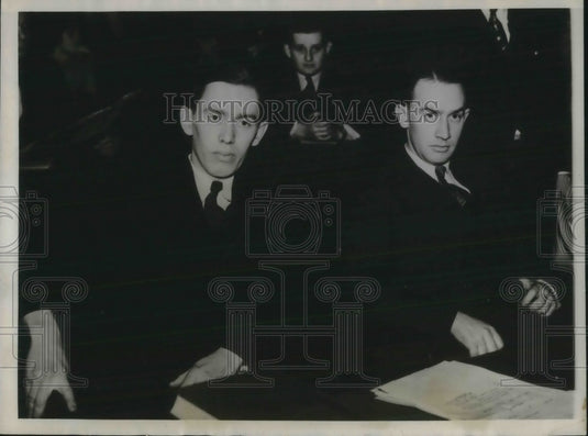 1932 Allen Prewitt, Reid Prewitt, sons of Judge Henry Prewitt - Historic Images