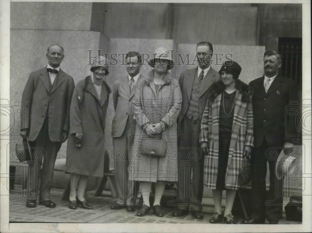 1928 Press Photo Dakota Delegates Arrive at GOP Convention - Historic Images