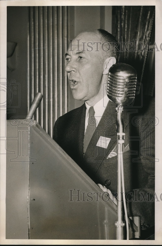 1949 Dr. Frederick Nelde Speaks to Convention On Religious Freedom - Historic Images