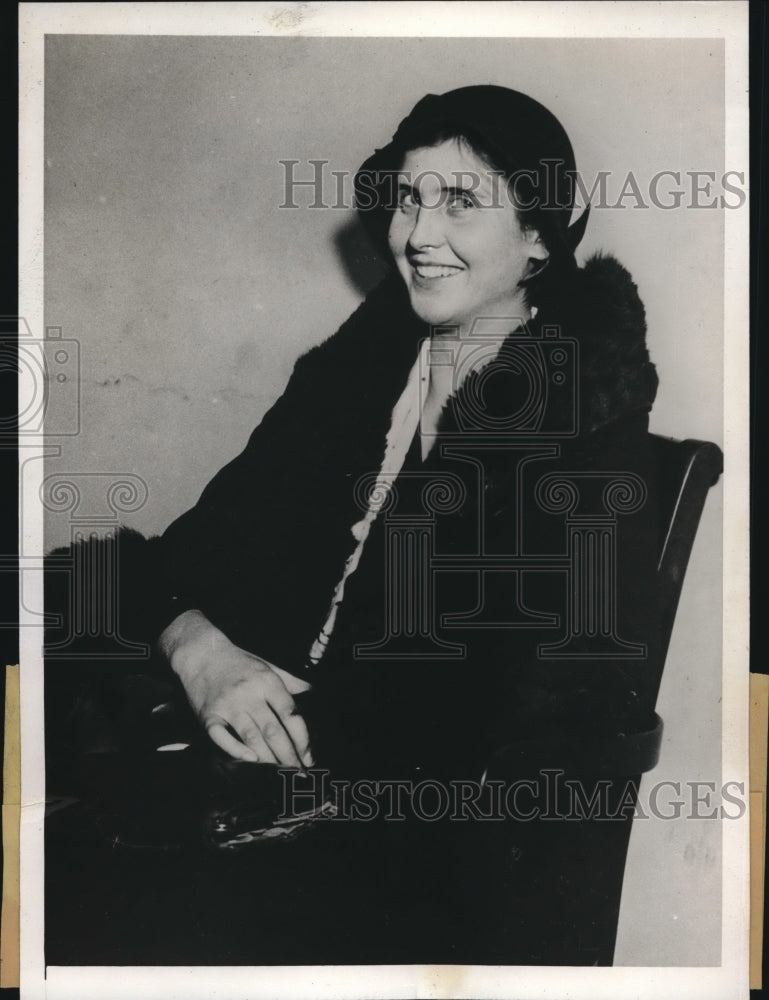 1932 Ruth Valentine Key Witness of Holdup Murder of Frank Schill - Historic Images