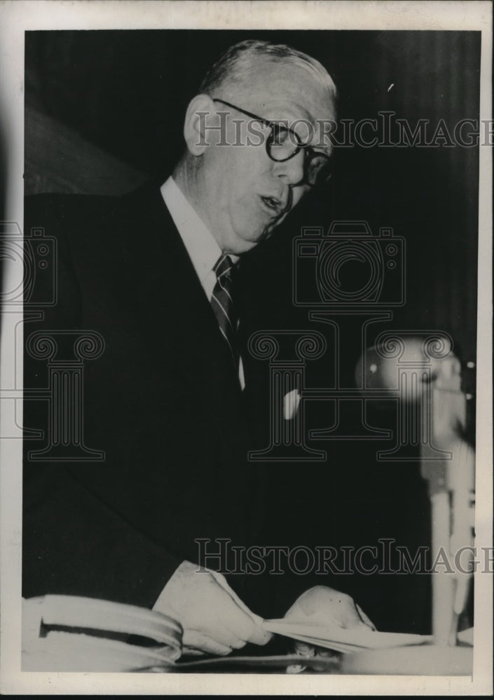 1948 Secretary of State George Marshall At Interamerican Conference - Historic Images