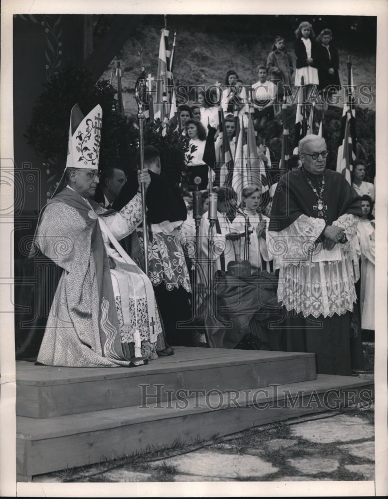 1948 Konrad Cardinal Von Preysing Bishop of Berlin at Consecration - Historic Images