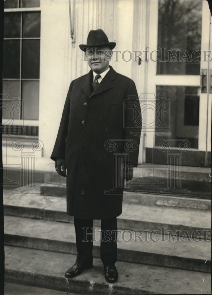 1925 William Green President of American Federation of Labor in DC - Historic Images