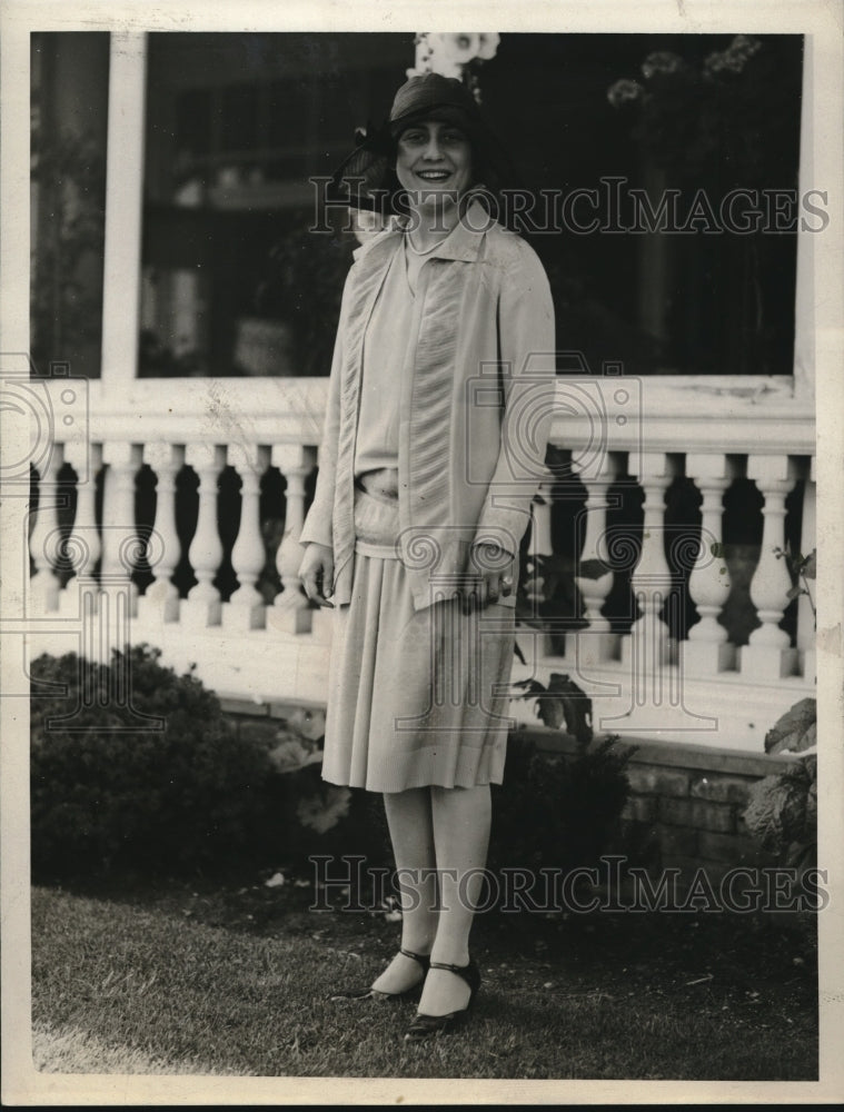 1929 Press Photo Frances Soodinir - Historic Images