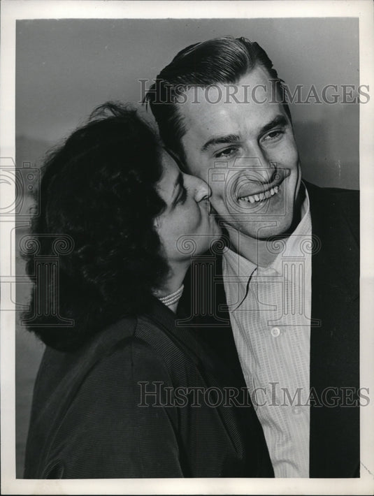 1953 Harry Girth Escaped Prisoner Judy Florentine Godel - Historic Images