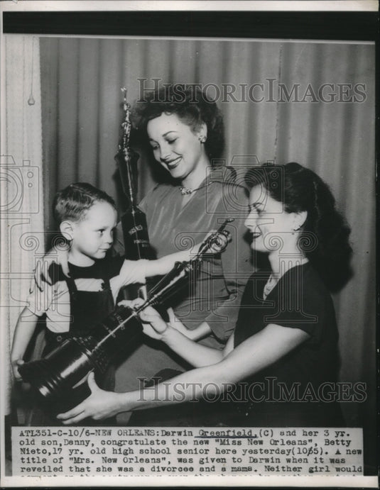 1949 Derwin Greenfield Miss New Orleans - Historic Images