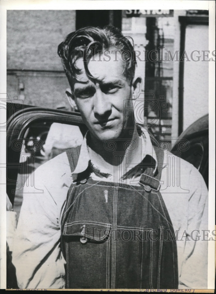 1941 Press Photo John Franklin Soule Confesses to Clarice Rankin Slaying - Historic Images