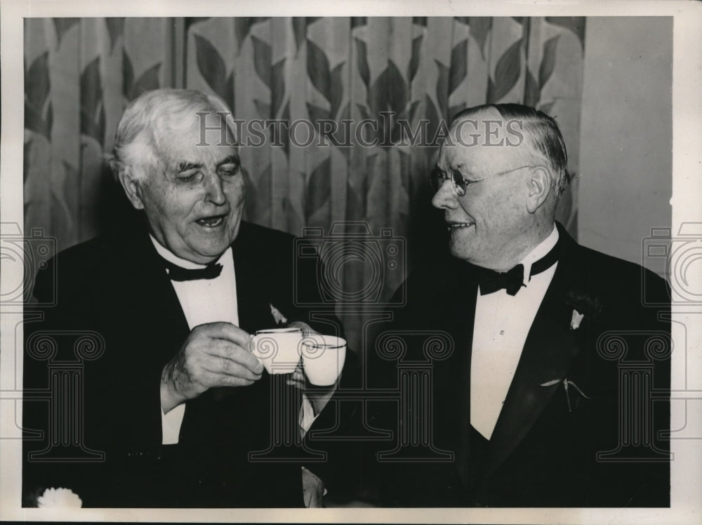 1939 William Green Toasts Frank Morrison, American Federation Labor - Historic Images