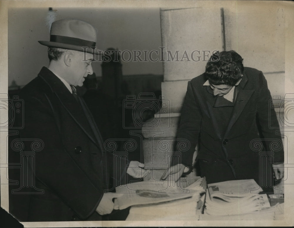 1939 Press Photo Professor Felix Frankfurter To Appear before Senate Committee-Historic Images