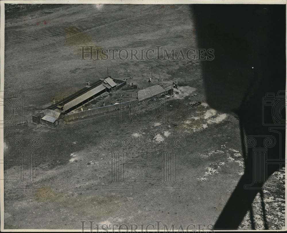 1938 The Rancho Rambouillet photo taken from the air - Historic Images