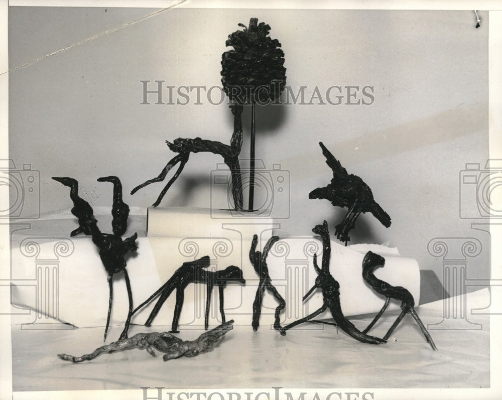 1934 Press Photo Frank Dunn Root Collection - Historic Images