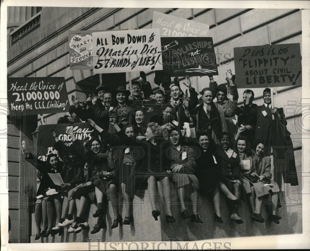 1940 3000 Youth attend Congress in Washington - Historic Images