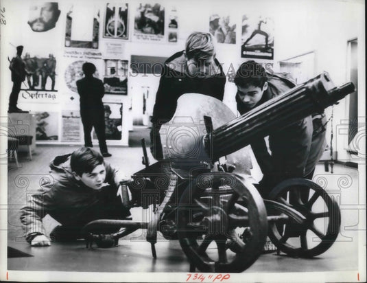 1970 The Machine Gun Maxim Is Of Special Interest to the German Army - Historic Images