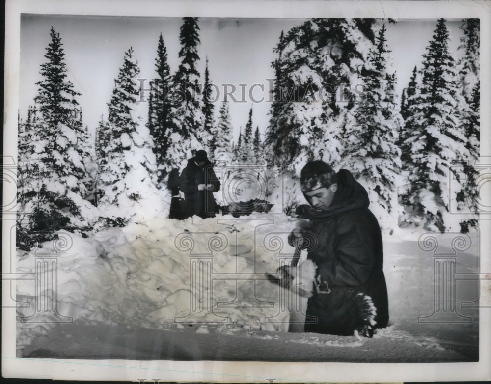 1963 Press Photo British Paratroopers Operation Deep Freeze - Historic Images