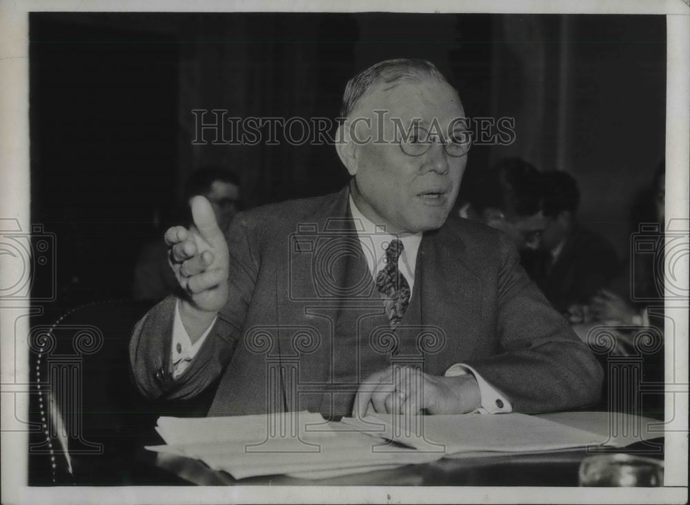 1934 William Green, Pres of American Fed of Labor - Historic Images