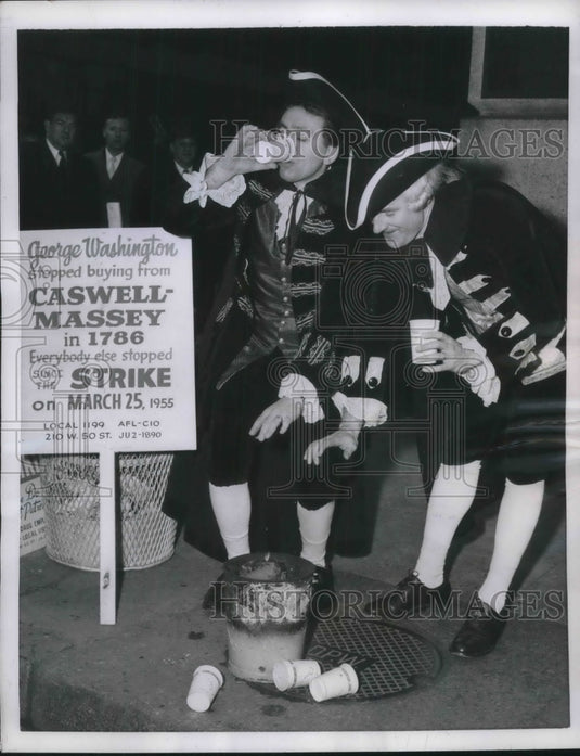 1956 Stanley Malevich & Aaron Kaufman Minute Men From Local 1199 - Historic Images