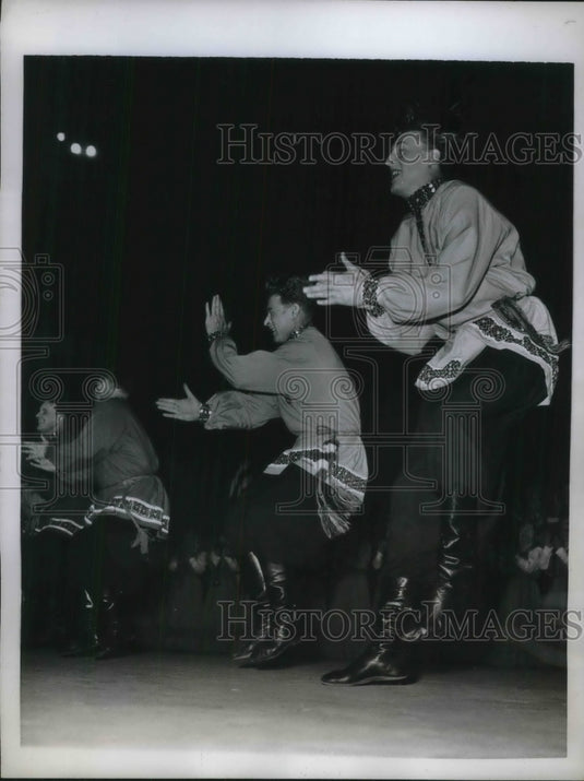 1959 Press Photo folk dancers in Russian Festival of Music & Dance in NY - Historic Images