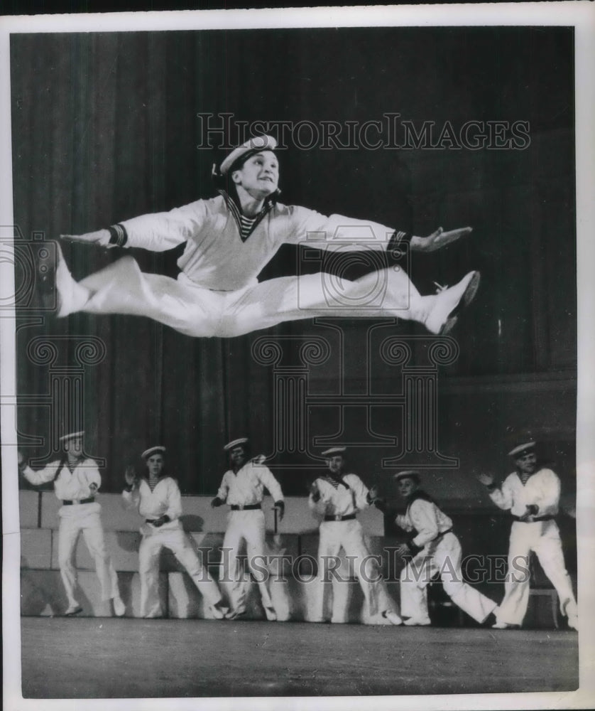 1952 dancer in the group, Merchant Marine Workers&#39; Union - Historic Images