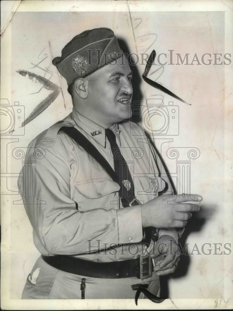 1947 Eugene Van Antwerp Elected National Commander - Historic Images