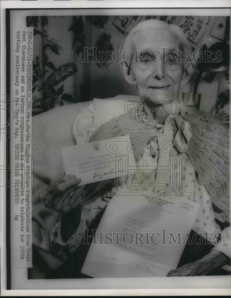 1954 Mrs. Martha Higgins - Historic Images