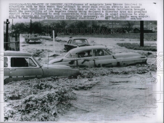 1962 Scores Of Motorists Have Become Involved In Situations - Historic Images