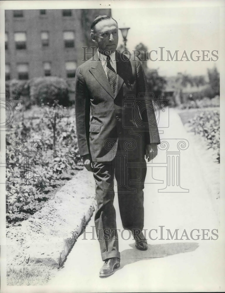 1934 Rabbi Jonah B Wise at Central Synagogue in NYC - Historic Images