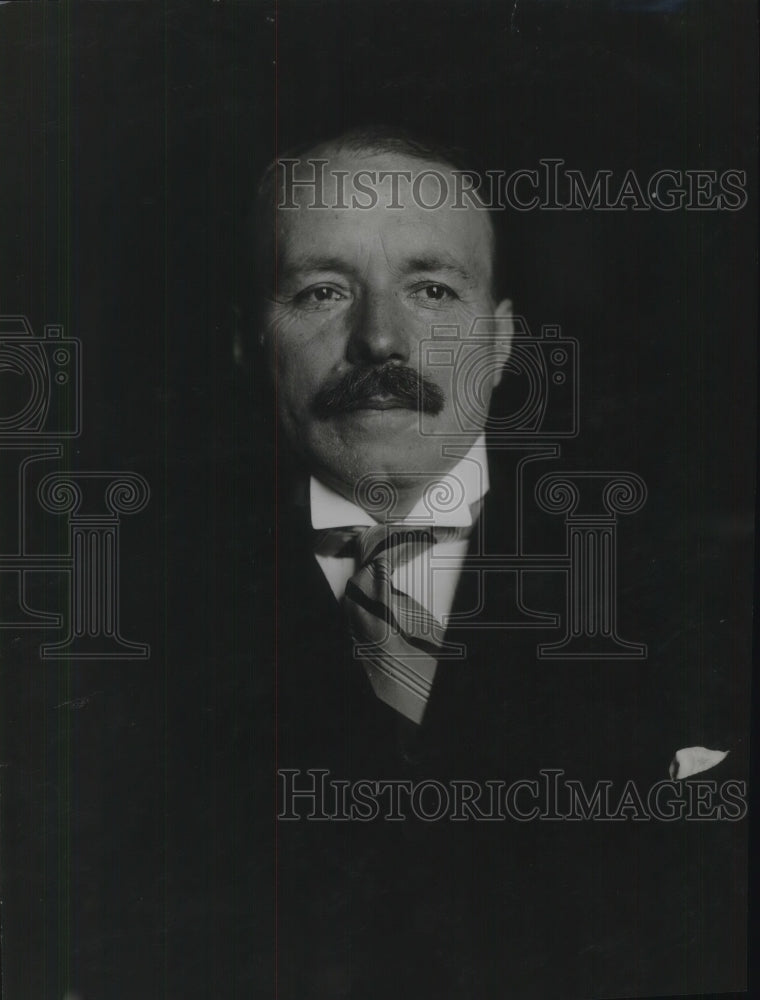 1924 Press Photo Mr Jean Musy Swiss President Switzerland - Historic Images