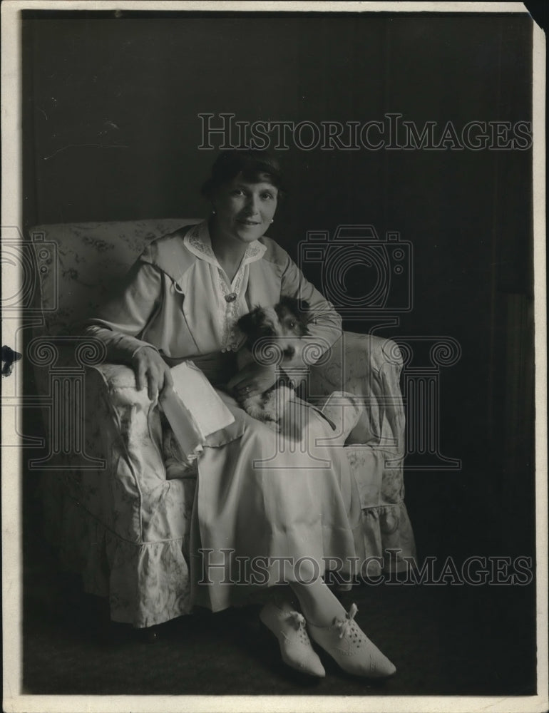 1919 Press Photo Sara Petrass Hungarian Prima Donna - nec02910 - Historic Images