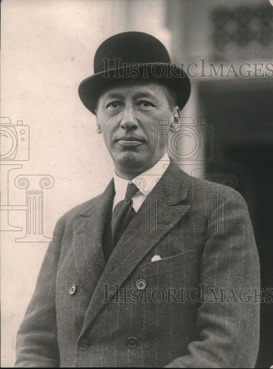 1921 Press Photo Philippe Millst, Editor of Petit Pariaisn - nec02944 - Historic Images