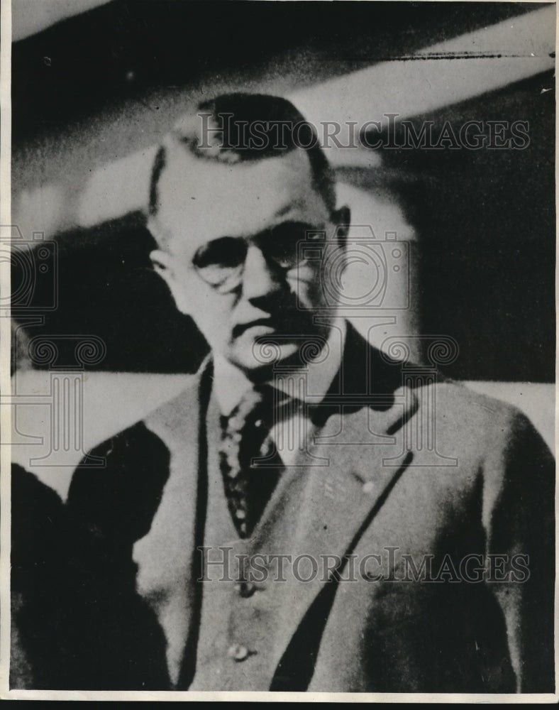 1921 Press Photo Jack Patterson Missing Banker - Historic Images