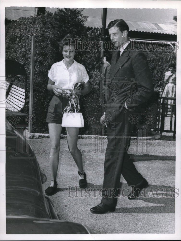 1956 Duke Eddie Of Kent And Theresa Crossley Daughter Of MP - Historic Images