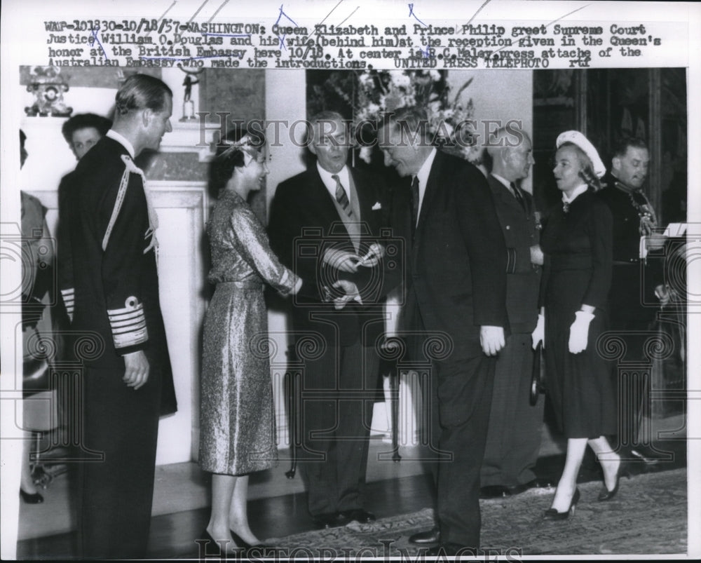 1957 Queen Elizabeth & Prince Philip in Washington DC-Historic Images