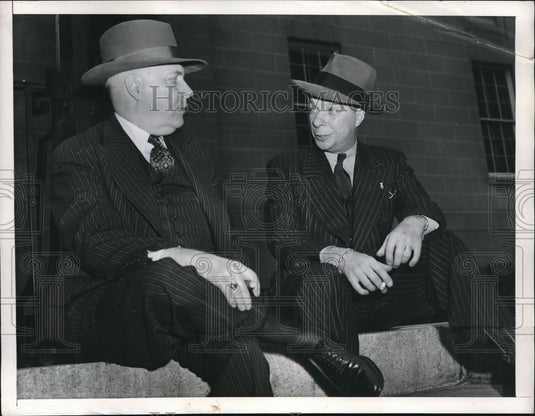 1947 Press Photo Kenneth Romney Washington D.C. Trial House Sergeant At Arms - Historic Images