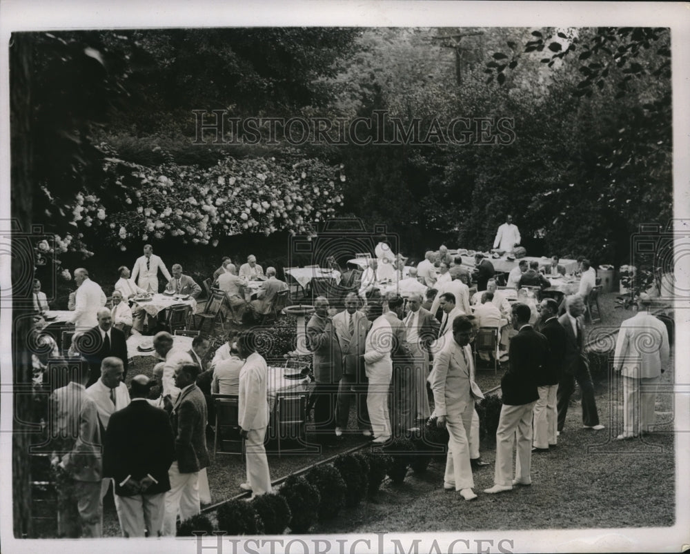 1938 Press Photo Secretary Of Commerce Daniel C Roper Washington D.C. - Historic Images