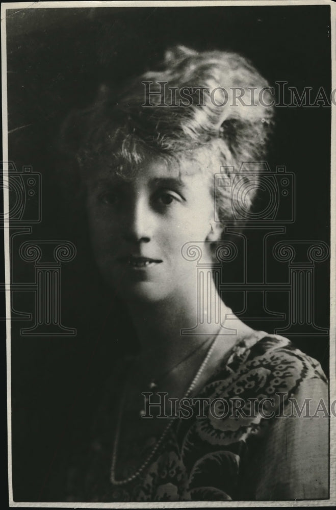 1926 Lady Constance Creedy Wife of Sir Hervert Creedy - Historic Images