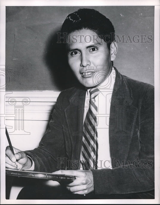 1953 Charlie DeJolie Navajo Indian Native Americans - Historic Images