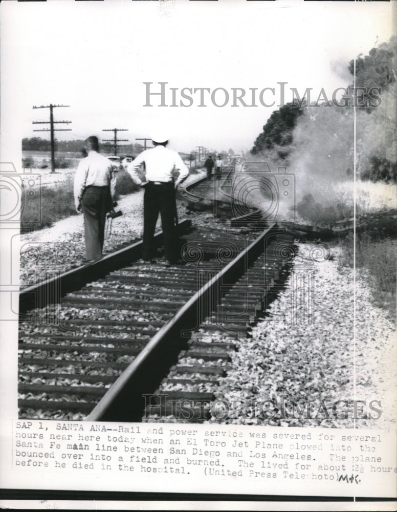 1956 Rail &amp; Power Service Severed For Several Hours - Historic Images