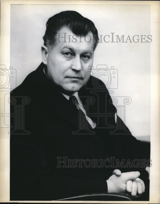 1969 Professor Peter Colotka Deputy Premier of Czechoslovak Governme - Historic Images