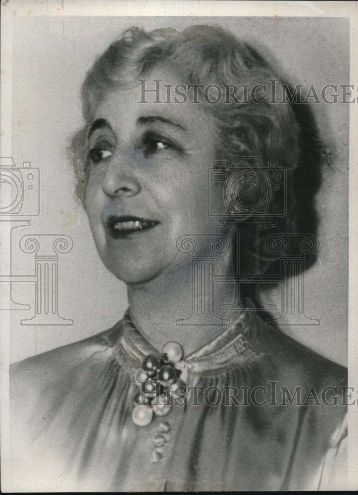 1940 Press Photo Jeanette Rankin First woman elected to congress-Historic Images