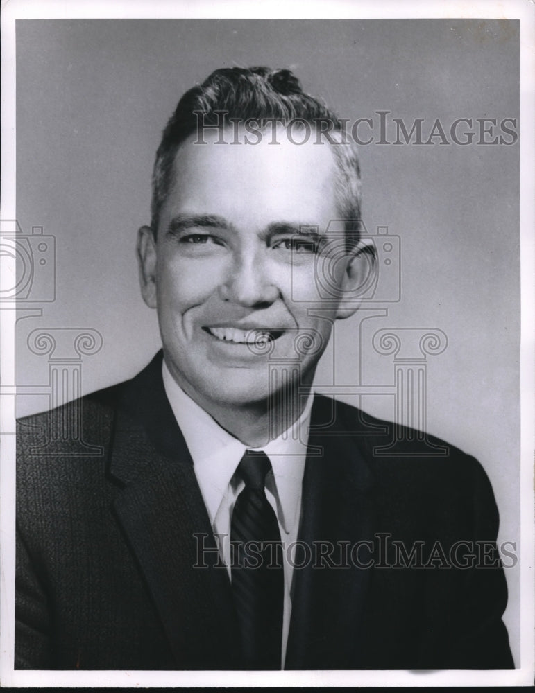 1960 Press Photo Bob McLaughlin Democratic Candidate For U.S. Senator - Historic Images