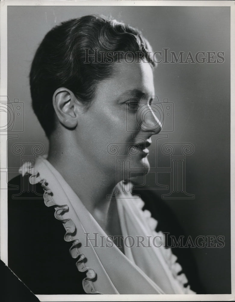 1938 Press Photo NBC radio broadcaster, Mary Margaret McBride - nec04255 - Historic Images