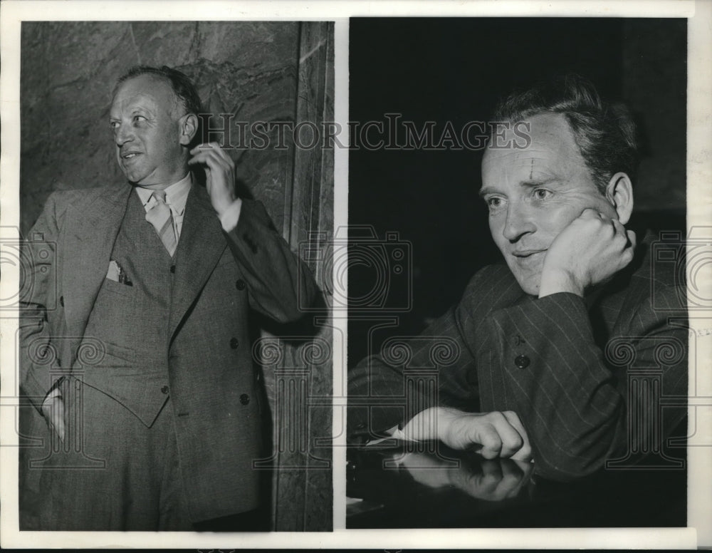 1941 Sam Diner &amp; Thomas Laurence Witnesses At Bridges Hearing - Historic Images