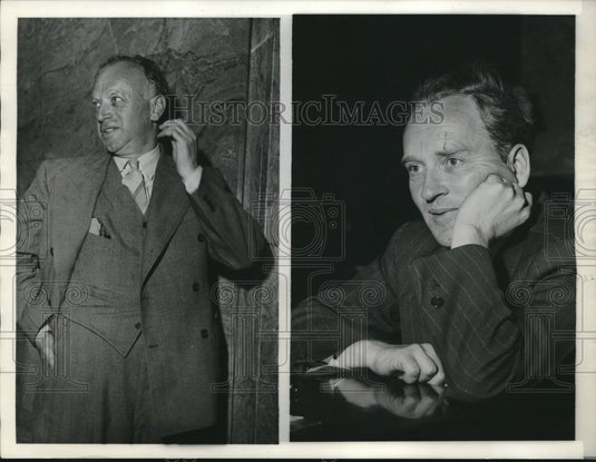 1941 Sam Diner & Thomas Laurence Witnesses At Bridges Hearing - Historic Images