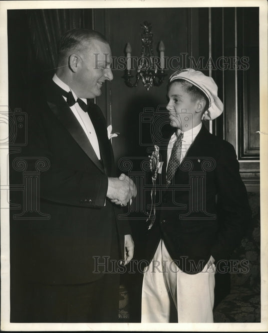 1931 Press Photo Thomas Clark Jr, college scholarship FBC Guild from WA Fisher - Historic Images