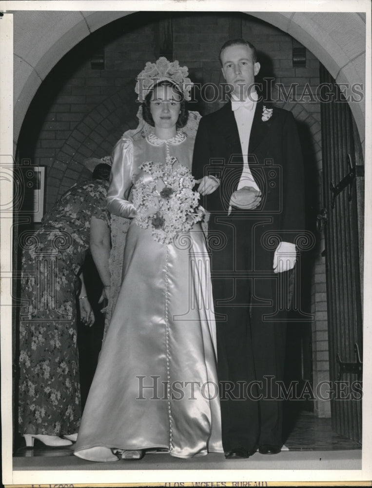 1939 Pasadena, Calif. Jean A Ercson wedding to Norman L Goss - Historic Images