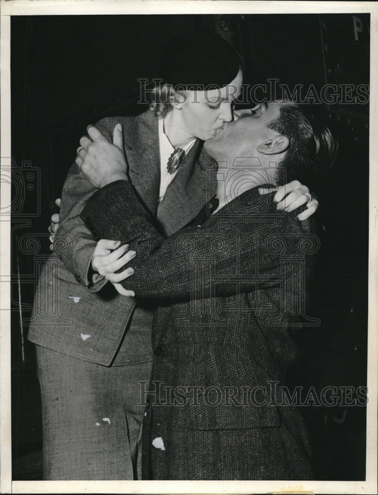 1938 Press Photo La, Calif. Betty McKeon, Chicogo debutante, Tony Rivers-Historic Images