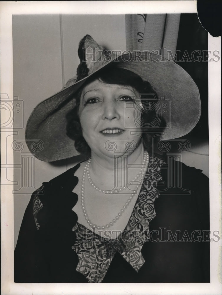 1940 Countess Maria De Chateaubriand Arrives In New York - Historic Images