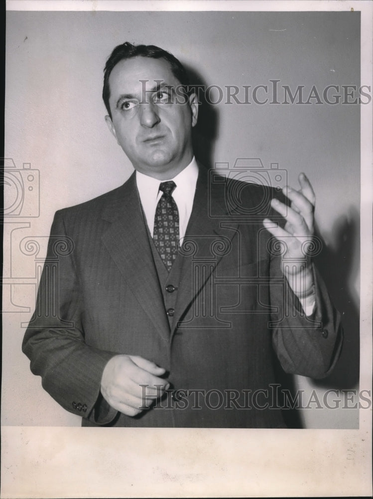 Press Photo Municipal Judge Thomas J. Parrino Judge Charles. F. Carr - nec04687 - Historic Images